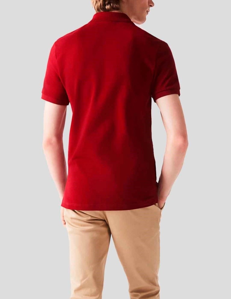 T-shirt LACOSTE classic slim fit polo bordeaux